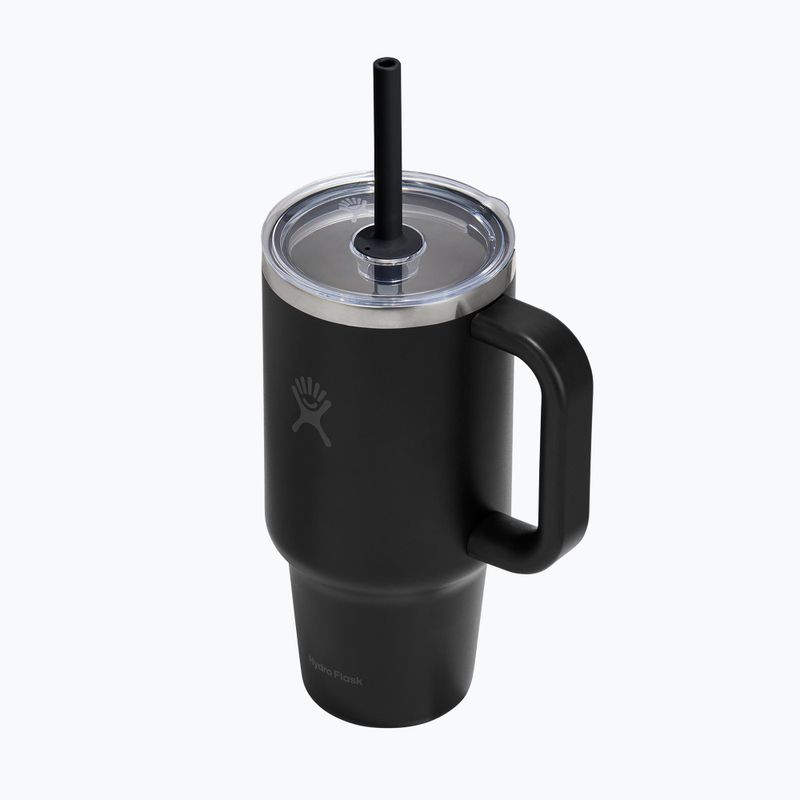 Termohrnek Hydro Flask Travel Tumbler Clear Lid black 3