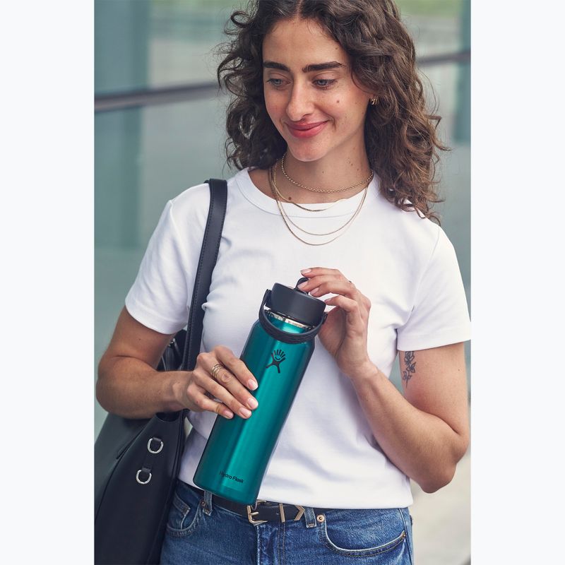 Termo láhev Hydro Flask Lightweight Wide Flex Straw 946 ml emerald green 5