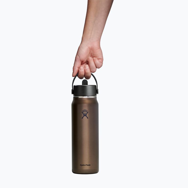 Termosová láhev Hydro Flask Lightweight Wide Flex Straw 946 ml cap obsidian 4