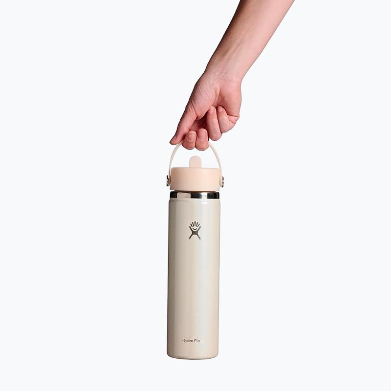 Termoska Hydro Flask Wide Mouth with Flex Straw Cap 710 ml glimmer cream 3