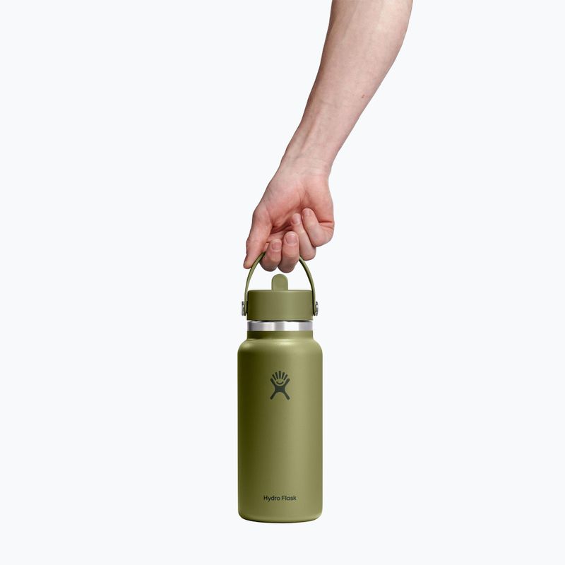 Termo láhev Hydro Flask Wide Flex Straw 946 ml palmer green 3