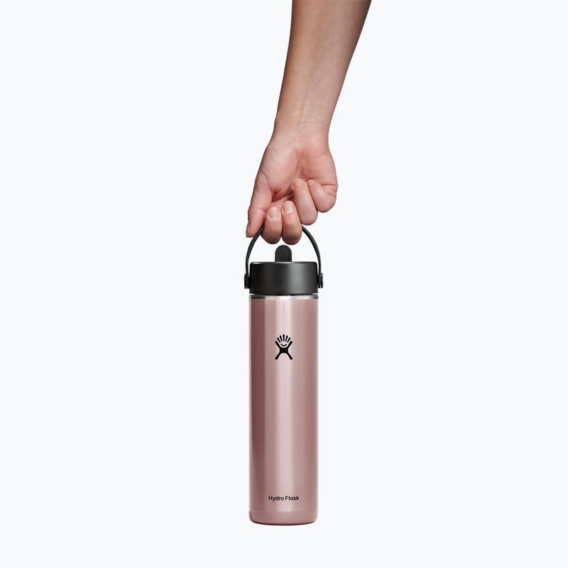 Termoska Hydro Flask Lightweight Wide Flex Straw 710 ml quartz 4