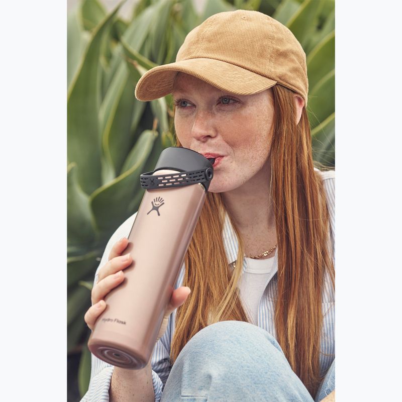 Termoska Hydro Flask Lightweight Wide Flex Straw 710 ml quartz 5
