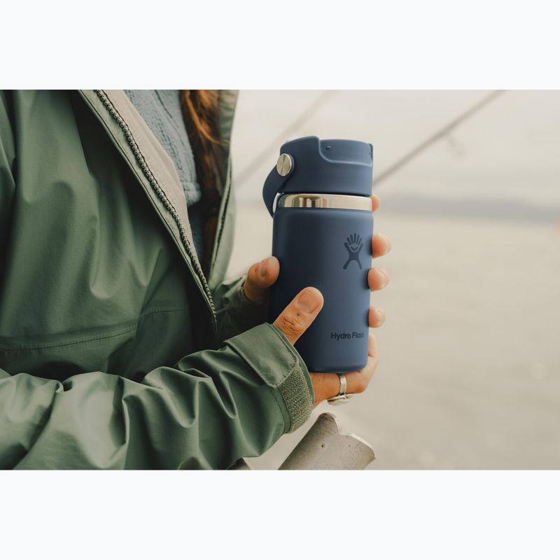Termohrnek Hydro Flask Travel Mug Flip Sip 355 ml harbor blue 4