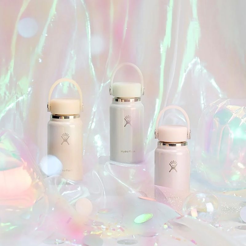 Termo láhev Hydro Flask Micro Hydro Mini 198 ml glimmer cream 5