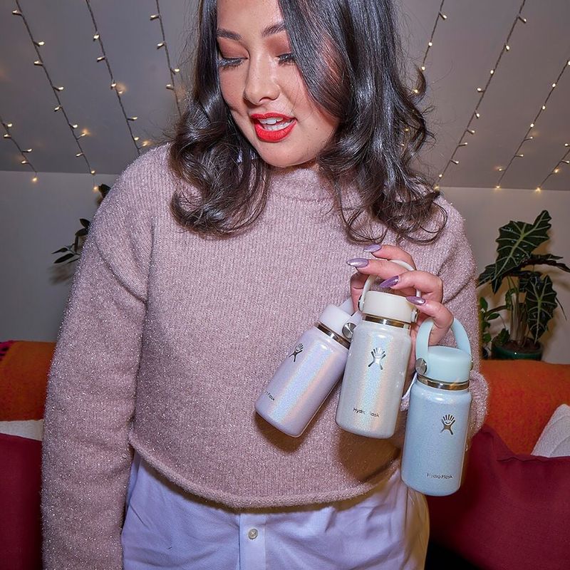 Termo láhev Hydro Flask Micro Hydro Mini 198 ml glimmer cream 7