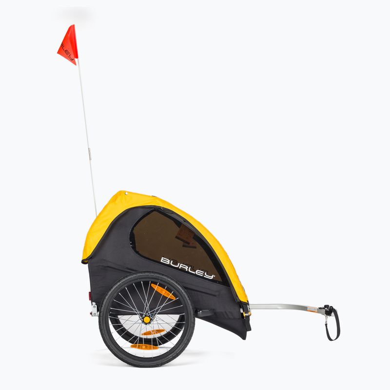Dětský přívěs za kolo Burley Bee Single černý BU-946206 2