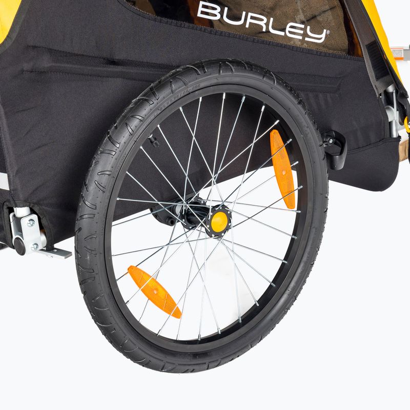 Dětský přívěs za kolo Burley Bee Single černý BU-946206 5