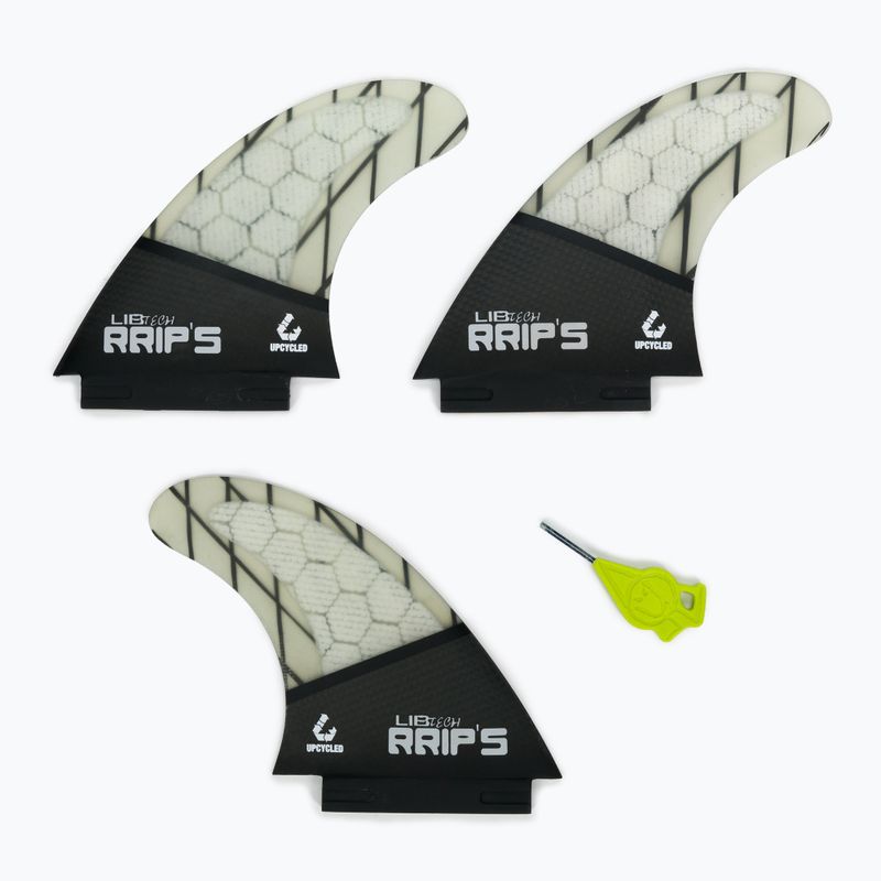 Windsurfingové ploutve (3 ks) Lib Tech Tri Fin Set green 19SUFIN-2