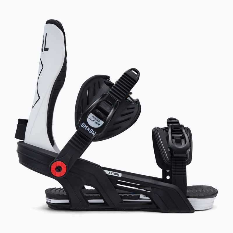 Snowboardové vázání Bent Metal Axtion black/white 22BN004-BKWHT 2
