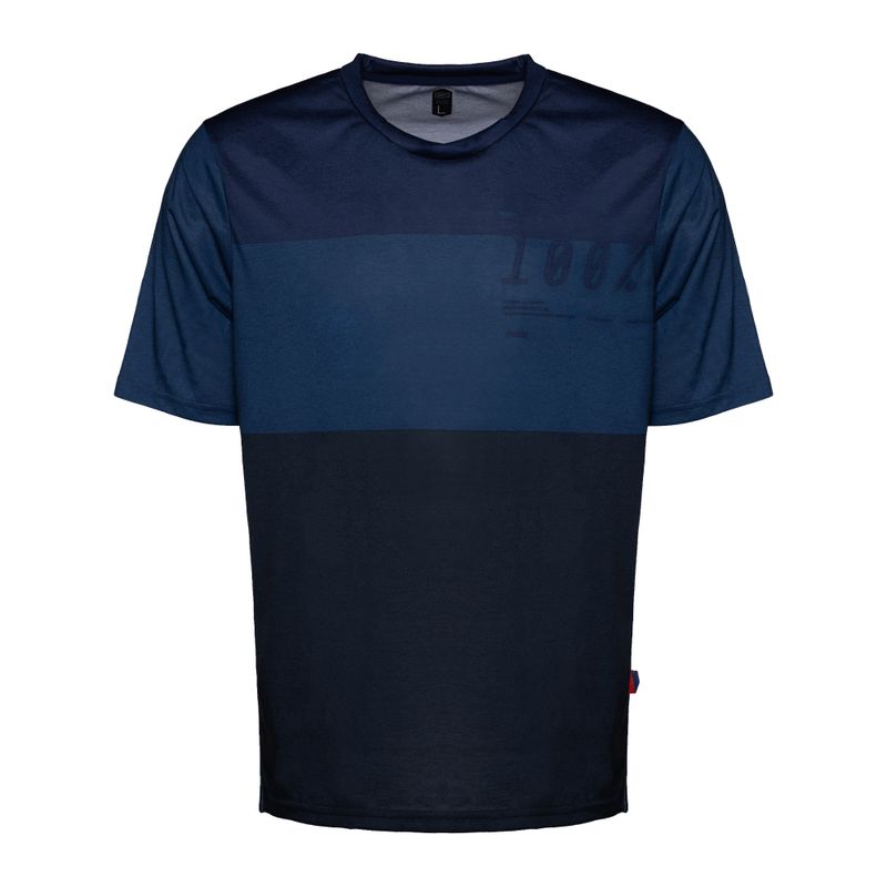 Pánský cyklistický dres 100% Airmatic Jersey SS navy blue STO-41312-215-11