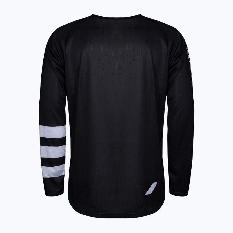 Pánský cyklistický dres 100% R-Core Jersey LS černý STO-41104-011-11 2