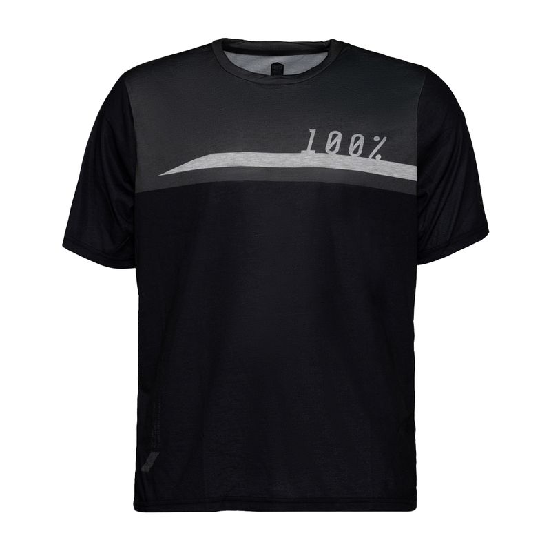 Pánský cyklistický dres 100% Airmatic Jersey SS černý STO-41312-376-10