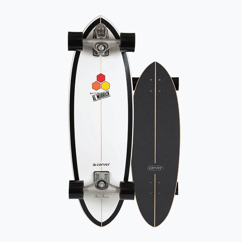 Surfovací prkno Carver C7 Raw 31.75" CI Black Beauty 2019 Complete bílo-černá C1013011020 8