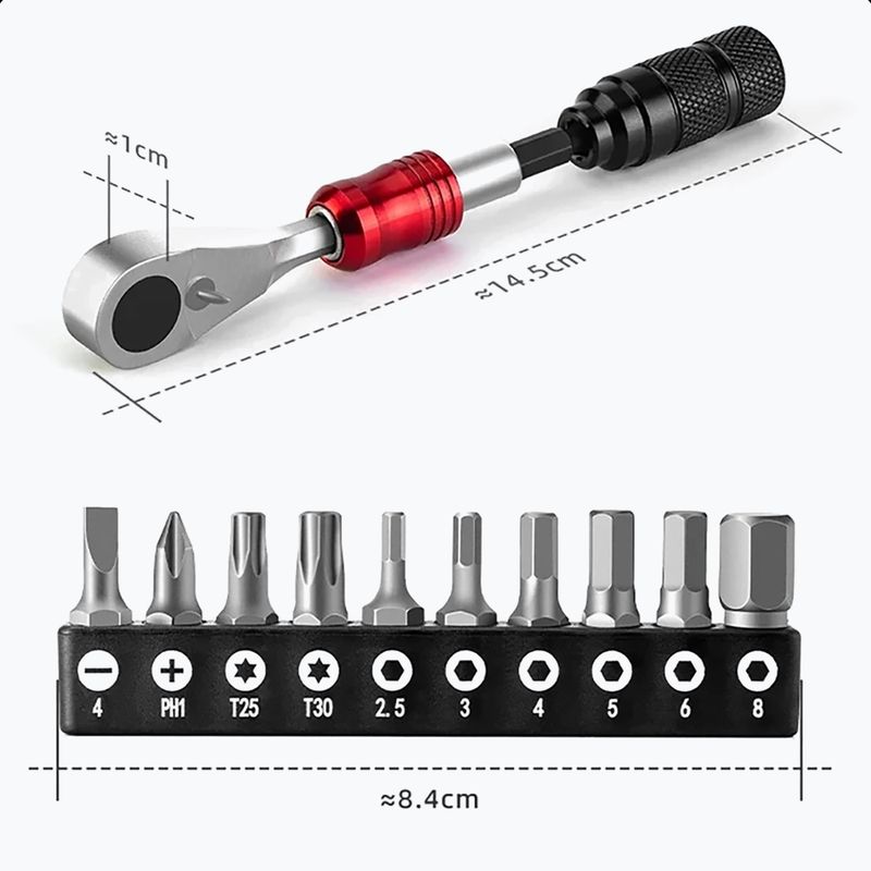 Klíč na kolo Rockbros 43210049001 Repair Tool 10in1 11
