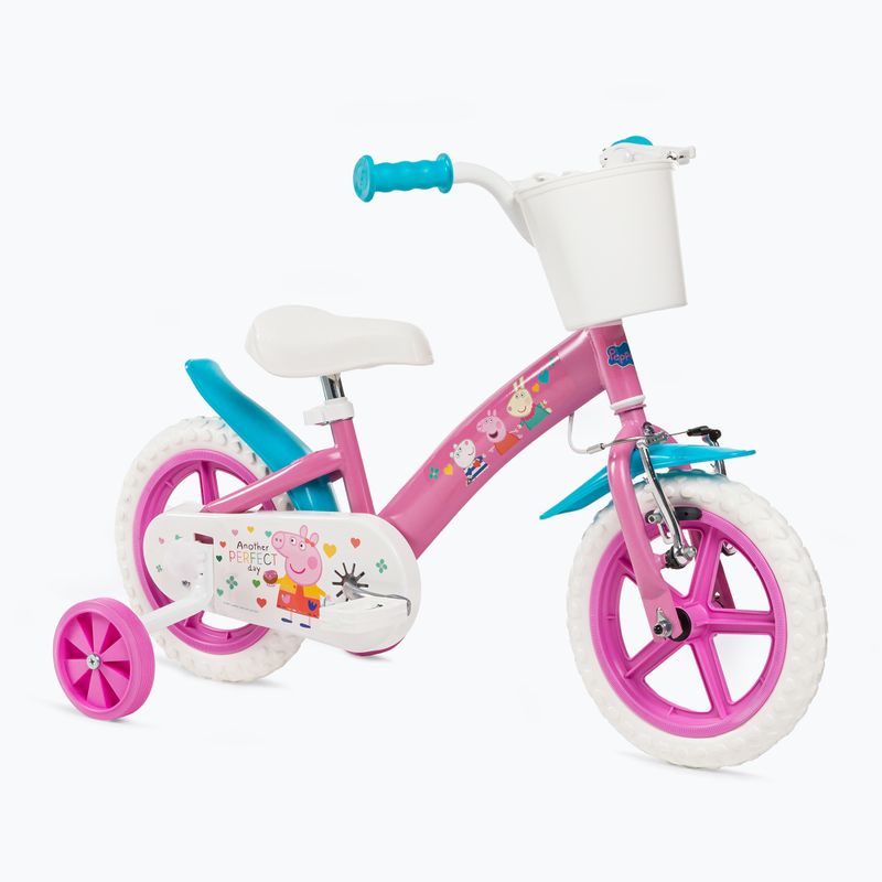 Toimsa 12" Peppa Pig dětské kolo růžové 1195 2