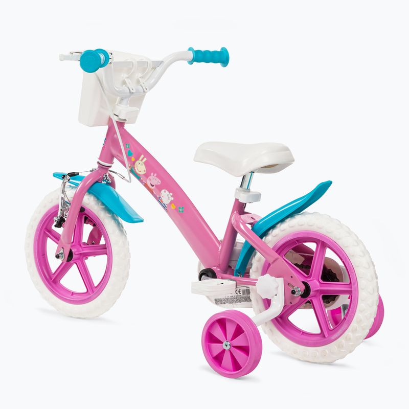 Toimsa 12" Peppa Pig dětské kolo růžové 1195 3