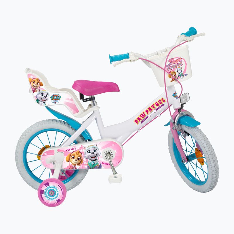 Toimsa 14" Paw Patrol Girl dětské kolo bílé 1481