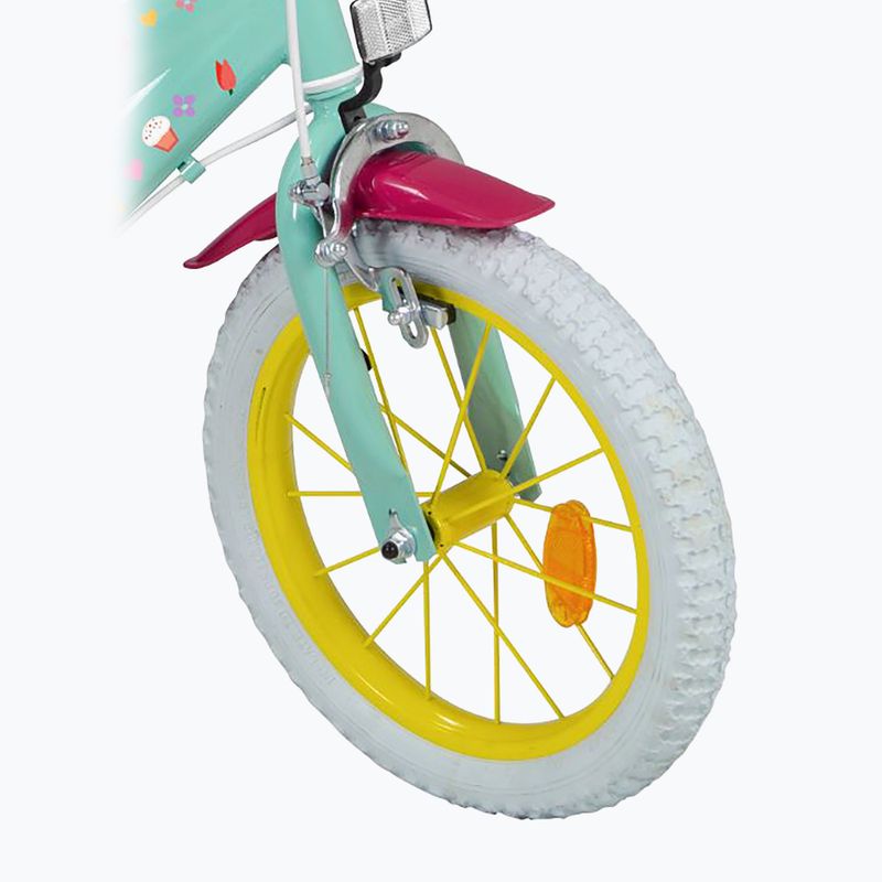 Dětské kolo Toimsa 14" Peppa Pig zelené 1498 4