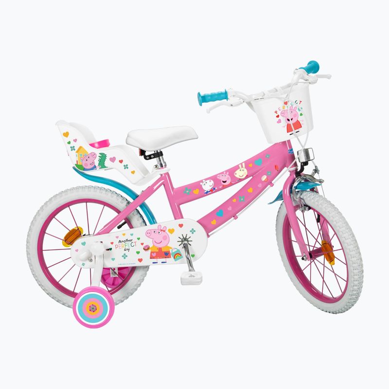 Dětské kolo Toimsa 16" Peppa Pig růžové 1695