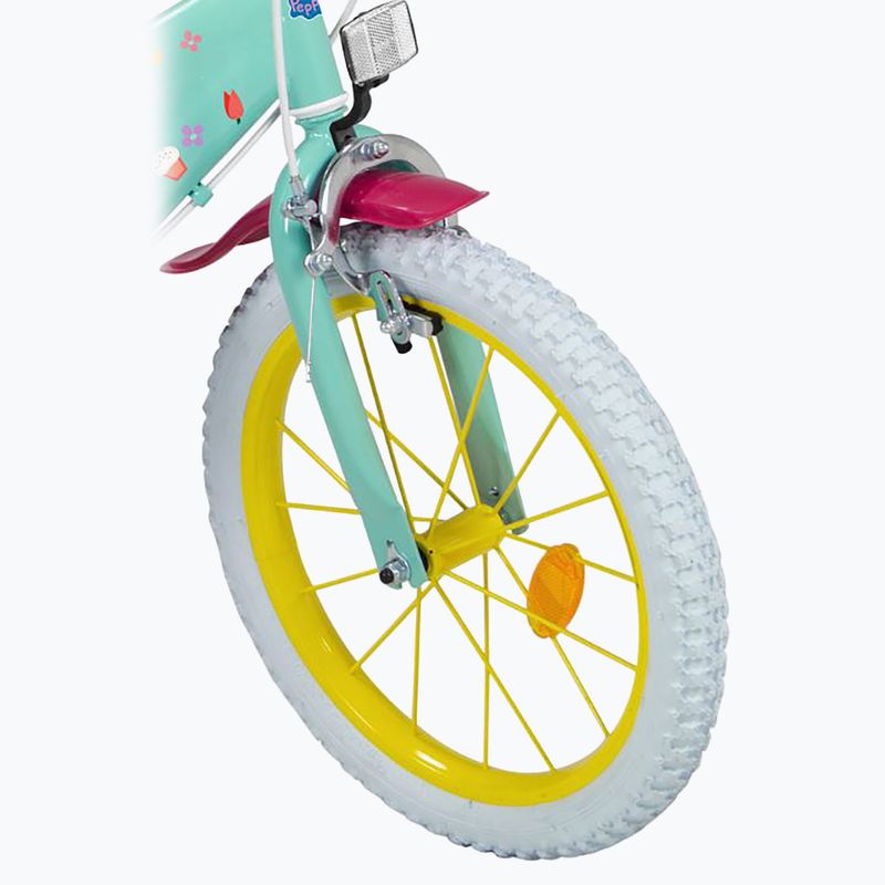 Dětské kolo Toimsa 16" Peppa Pig zelené 1698 4