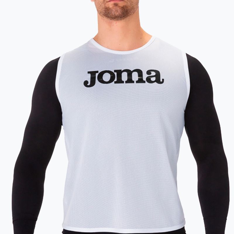 Fotbalový rozlišovací dres Joma Training Bib white 4