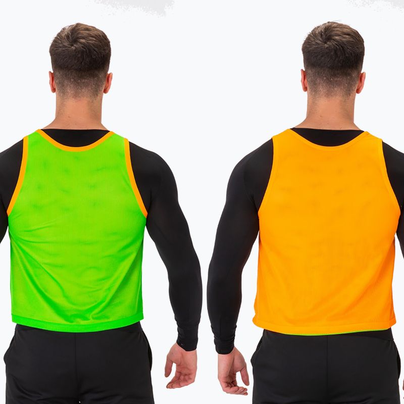 Rozlišovací triko Joma Reversible Training Bib fluor orange/fluor green 4