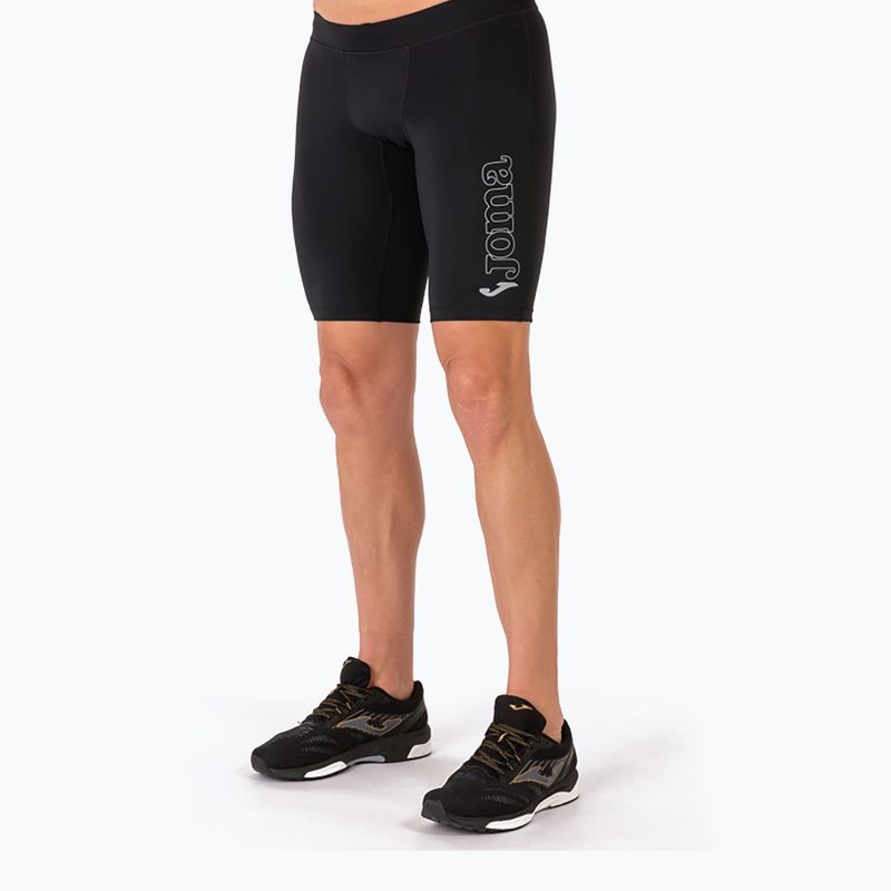 Pánské krátké punčochové kalhoty Joma Running Night černé 101781 5
