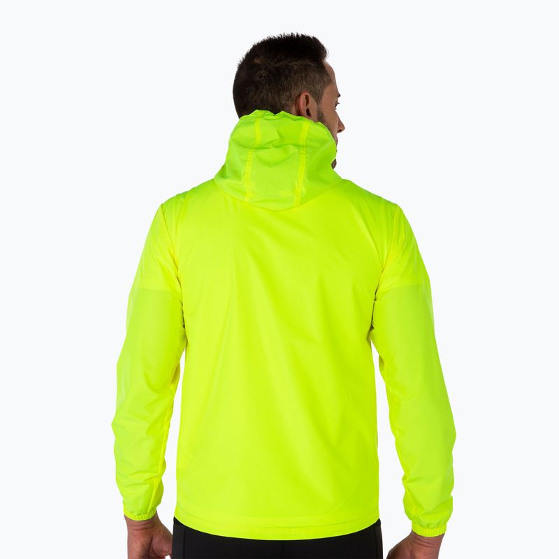 Pánská běžecká bunda Joma Elite VIII Raincoat žlutá 102235.060 3