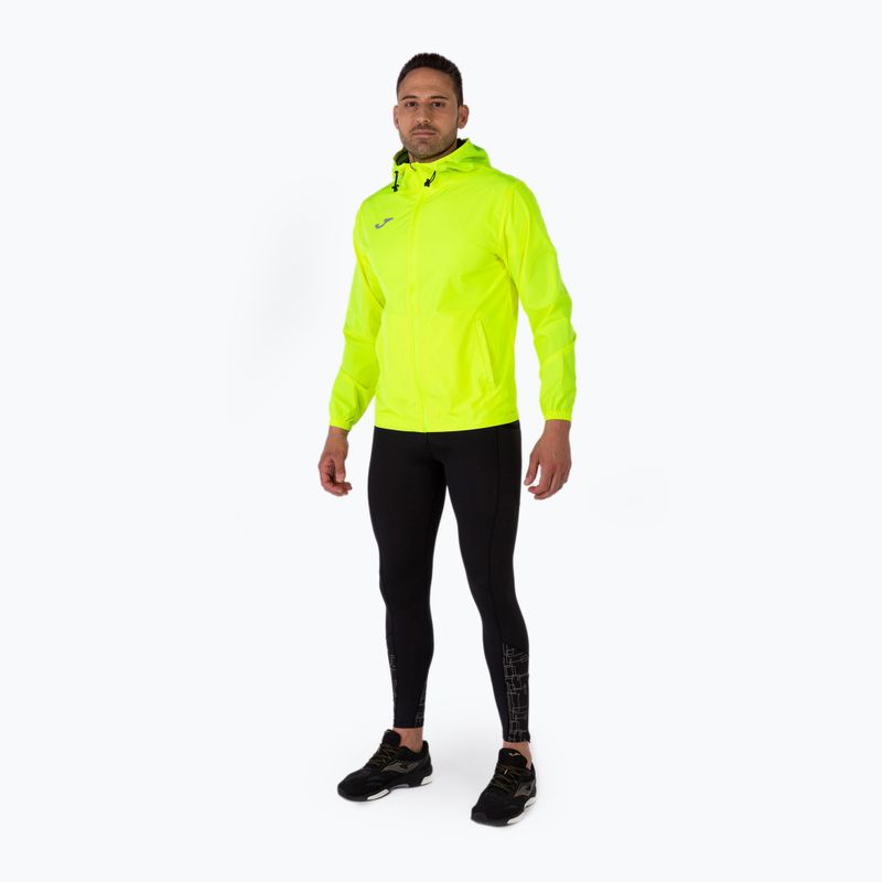 Pánská běžecká bunda Joma Elite VIII Raincoat žlutá 102235.060 2