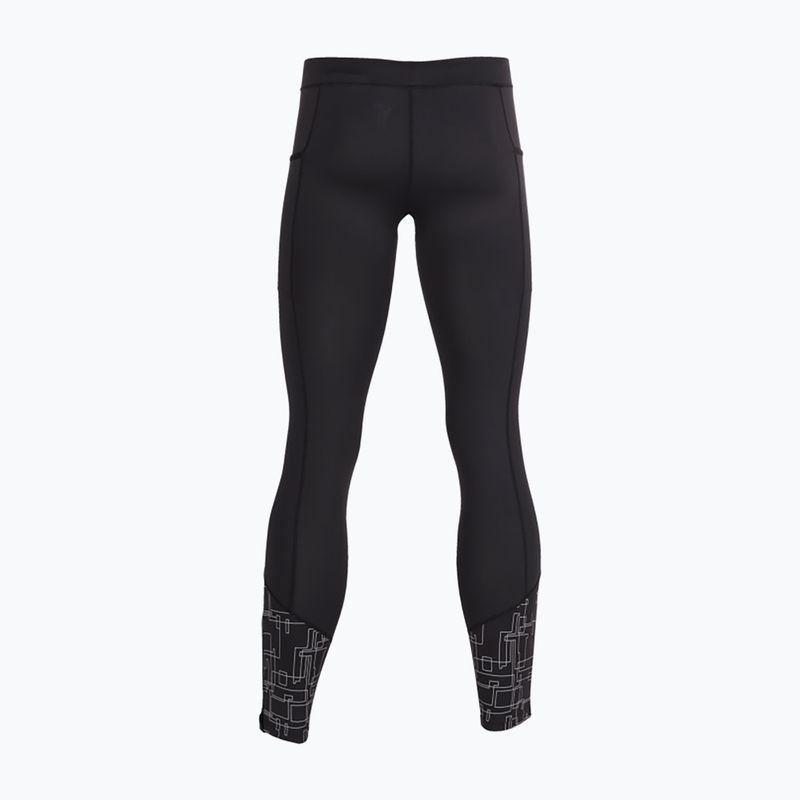 Pánské běžecké legíny Joma Elite VIII Long Tights černé 101925.100 2