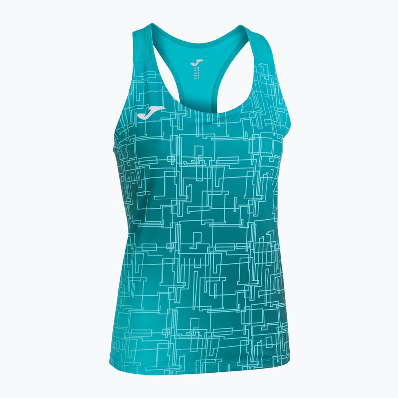 Dámské běžecké tílko tank top  Joma Elite VIII turquoise 5