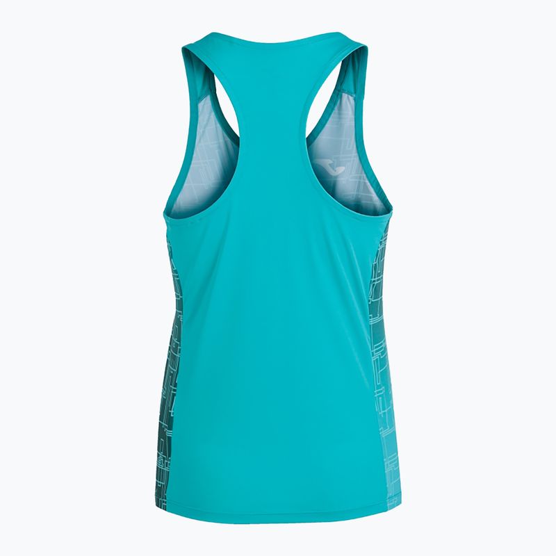 Dámské běžecké tílko tank top  Joma Elite VIII turquoise 6