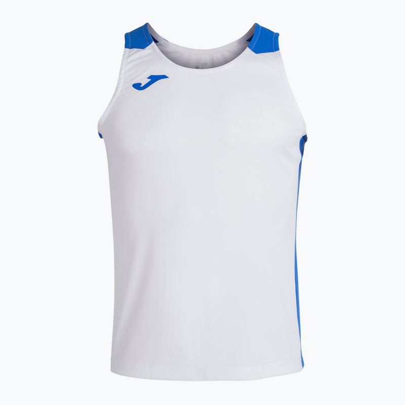 Pánské běžecké tílko tank top  Joma Record II white/royal 8