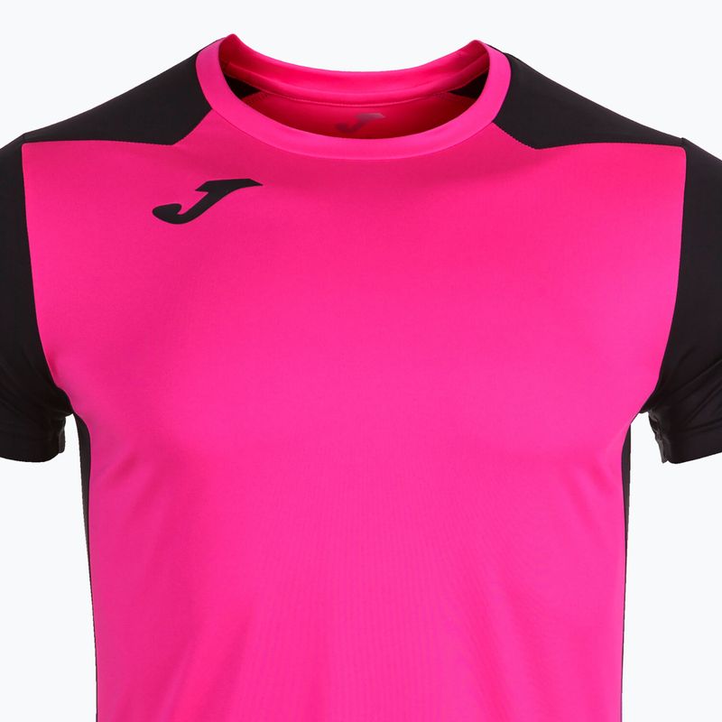 Pánské běžecké tričko Joma Record II fluor pink/black 11