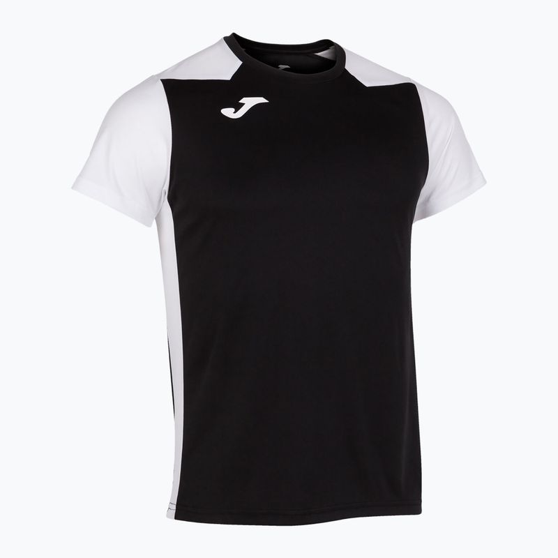 Pánské běžecké tričko Joma Record II black/white 7
