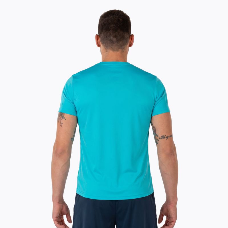 Pánské běžecké tričko Joma Record II fluor turquoise 14