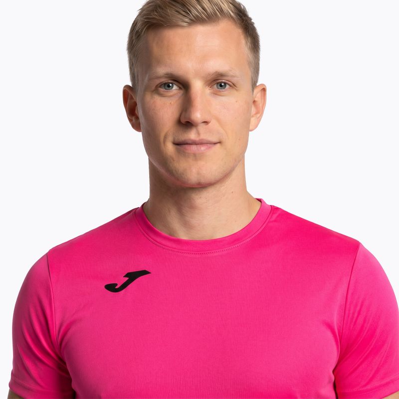 Pánské běžecké tričko Joma Record II fluor pink 13