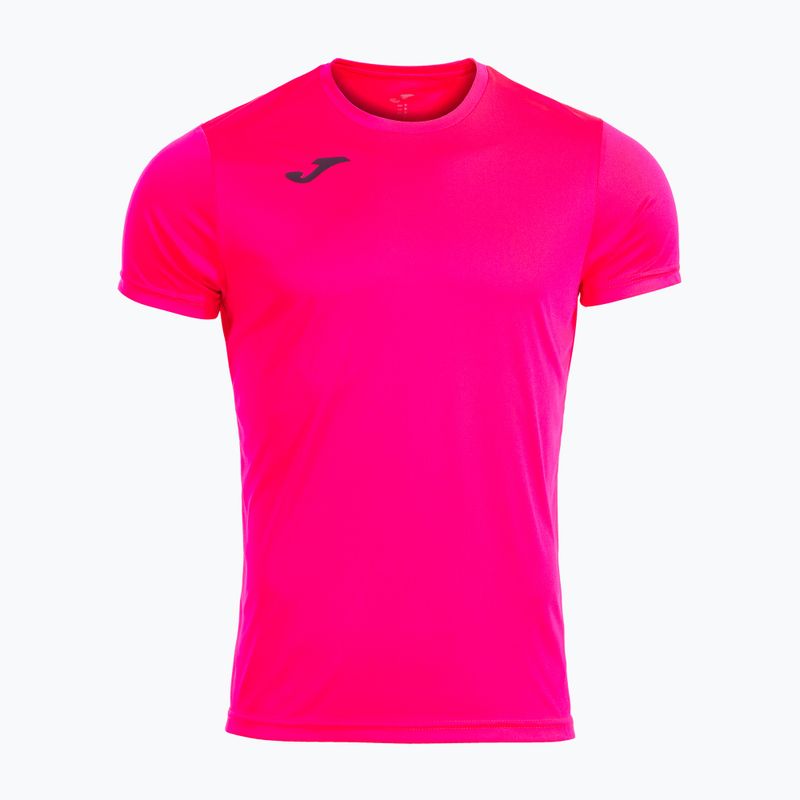 Pánské běžecké tričko Joma Record II fluor pink 4