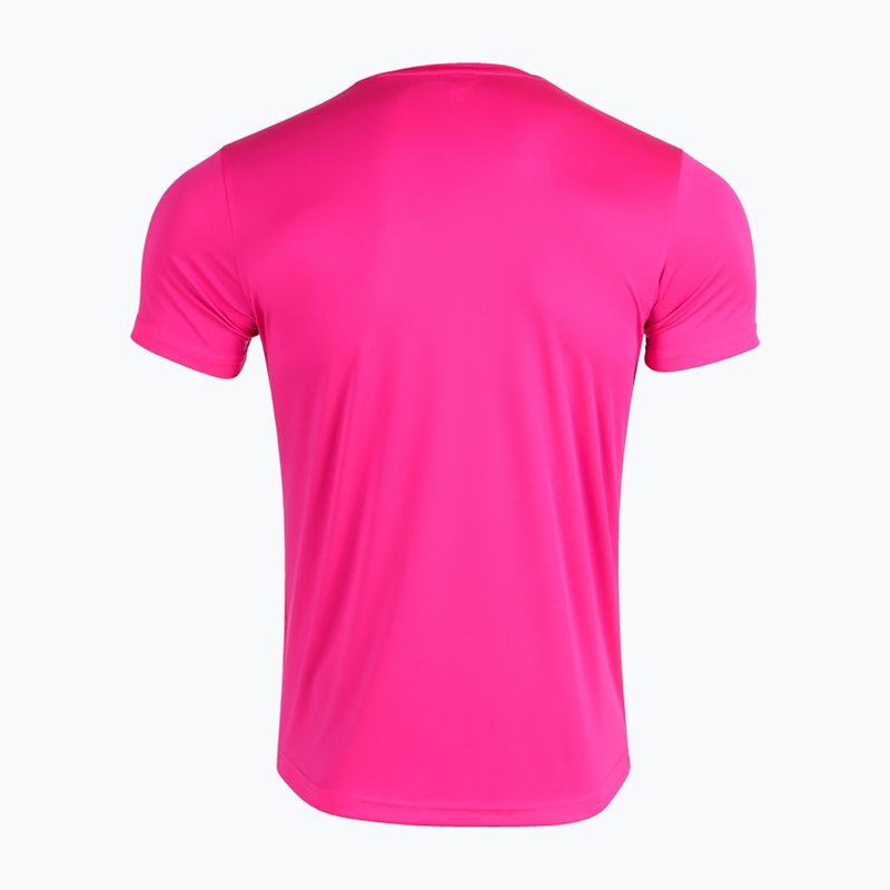 Pánské běžecké tričko Joma Record II fluor pink 5
