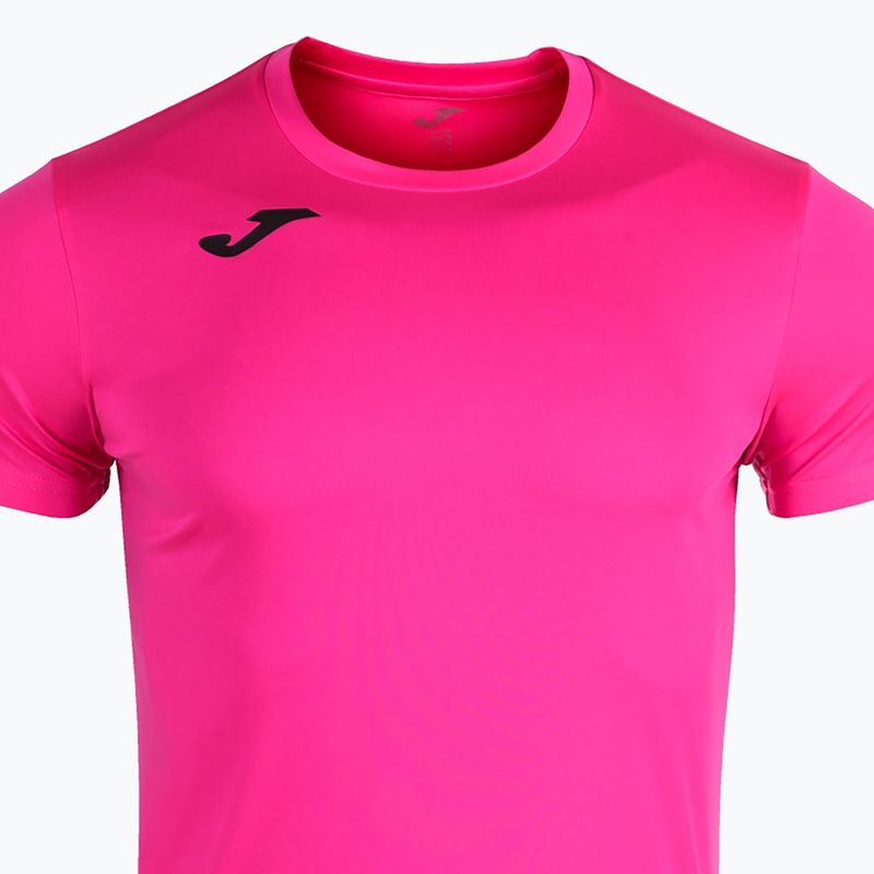 Pánské běžecké tričko Joma Record II fluor pink 7