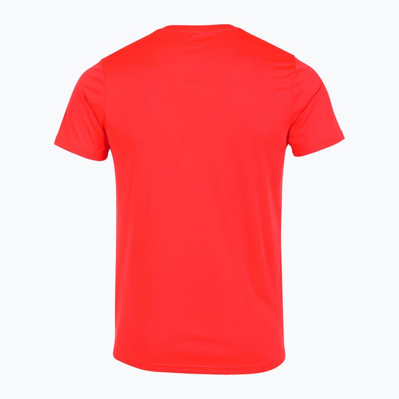 Pánské běžecké tričko Joma Record II fluor coral 9