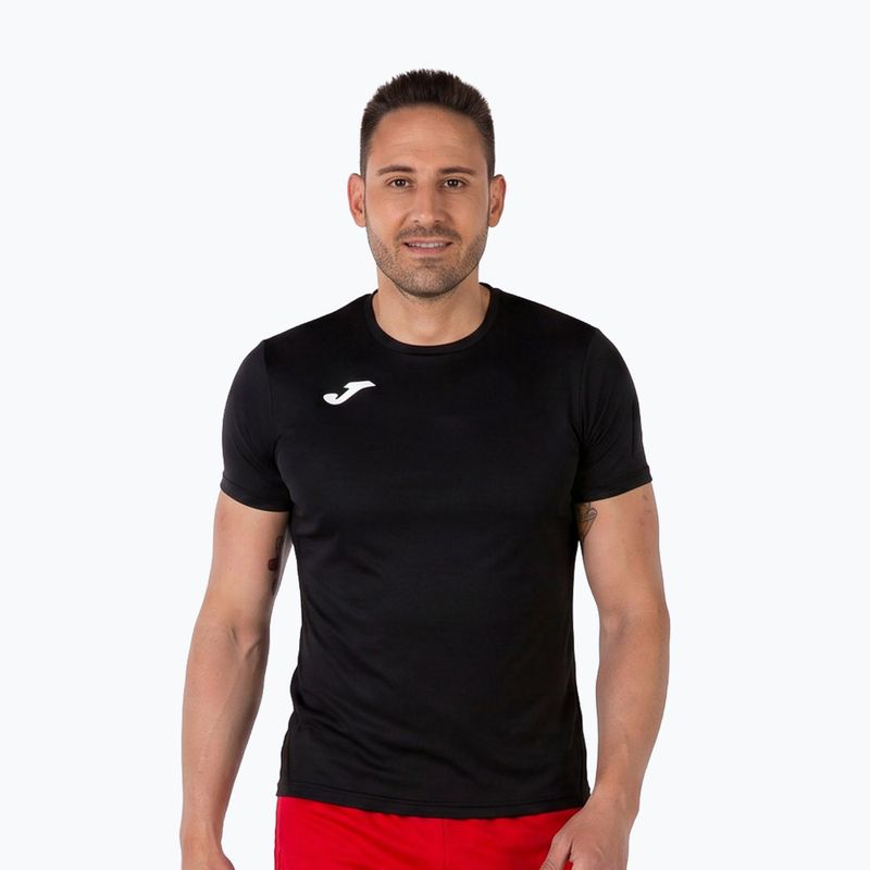 Pánské běžecké tričko Joma Record II černé 102227.100 7