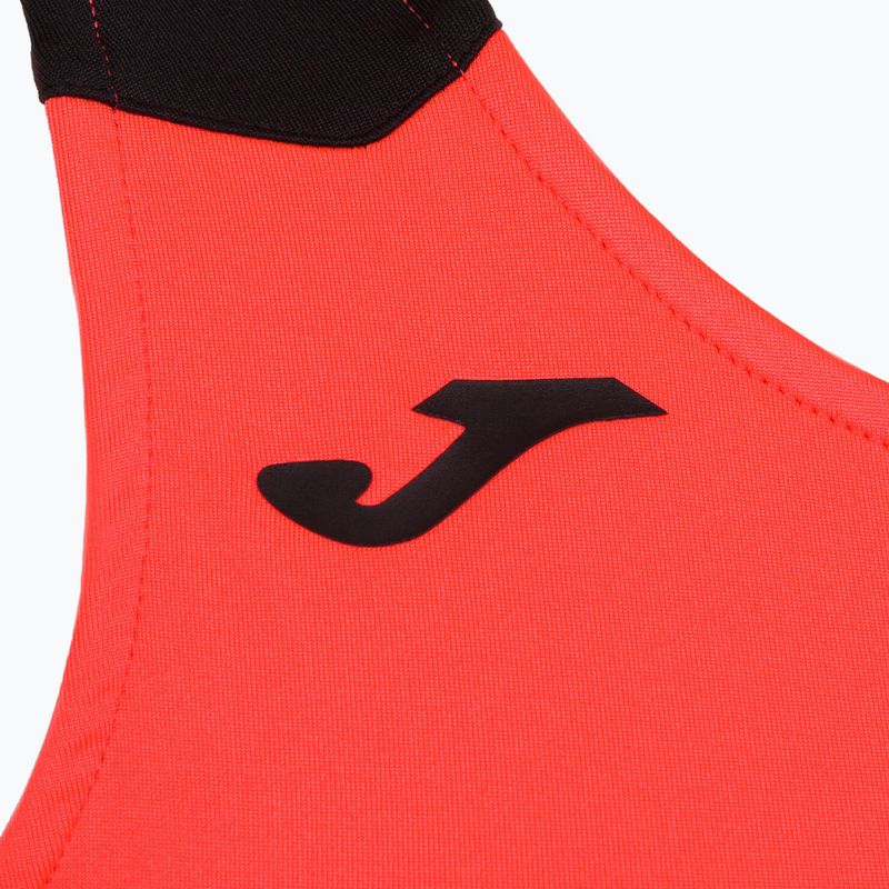Dámské běžecké tričko Joma Record II Fluor coral/black 3
