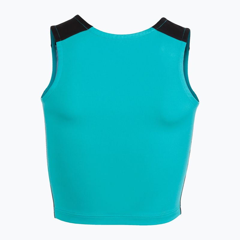 Dámské běžecké tričko Joma Record II Top turquoise/black 3
