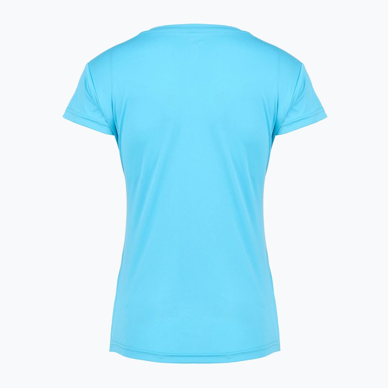 Dámské běžecké tričko Joma Record II fluor turquoise 5