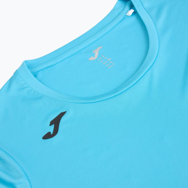 Dámské běžecké tričko Joma Record II fluor turquoise 6