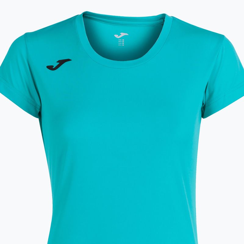Dámské běžecké tričko Joma Record II turquoise 3