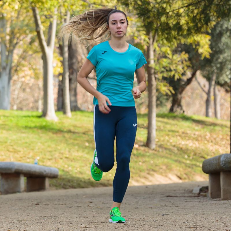 Dámské běžecké tričko Joma Record II turquoise 5