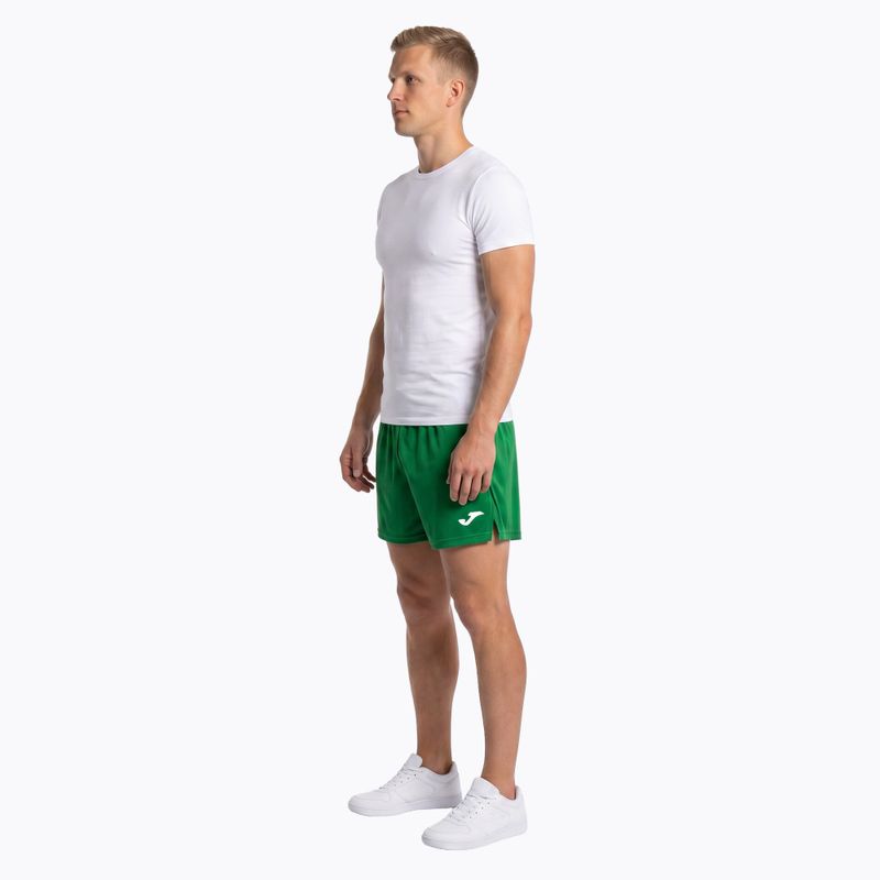 Pánské běžecké šortky Joma Record II green 3